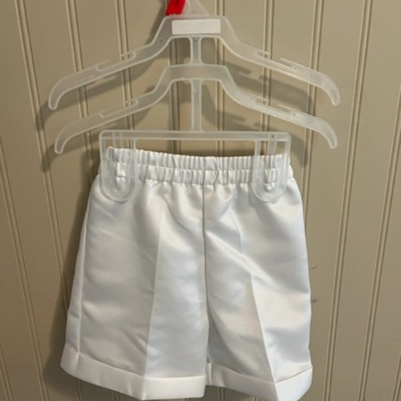 Adorable toddler white baptism or wedding suit with bonnet style hat 2T - Picture 5 of 8